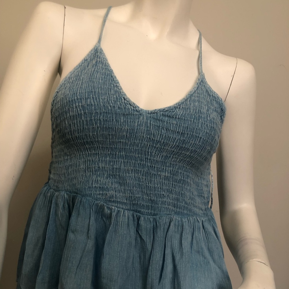 Denim Crop Top